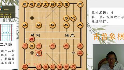 中国象棋实战视频,实战解析中国象棋经典对局